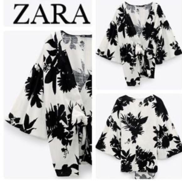 Zara kimono style top - Picture 3 of 6